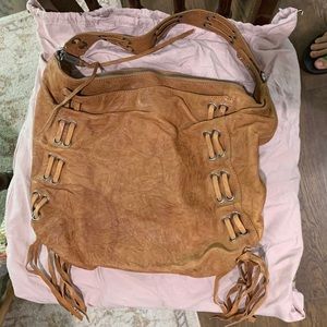 Botkier | Fringe Shoulder Bag | Tan